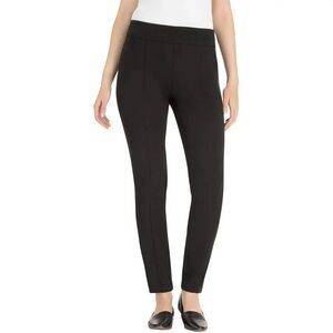 Hilary Radley Women's Pull On Pants, Black, Small